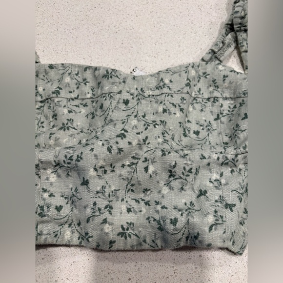 Reformation Clyde Linen Tank, 100% Linen, Size 0 - Picture 7 of 8